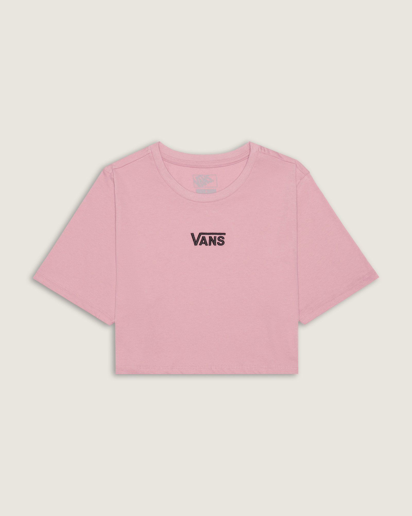 Camiseta Ss Flying V Crew Crop Ii Pink Dawn | Vans