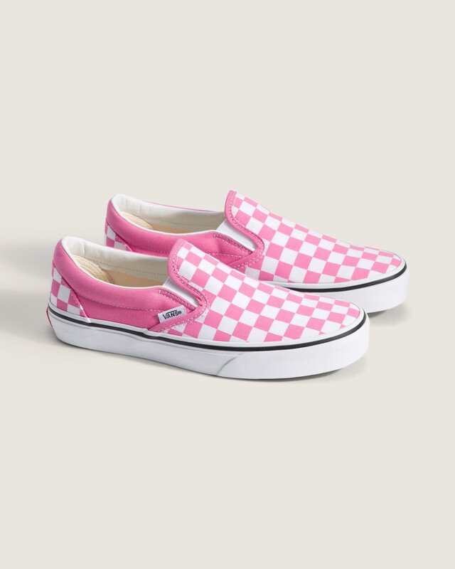 Tênis Slip-On Color Theory Checkerboard Pink Fizz