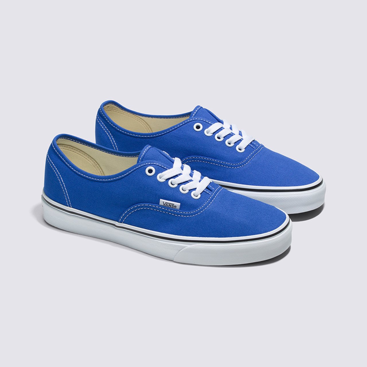 Vans shop authentic azul