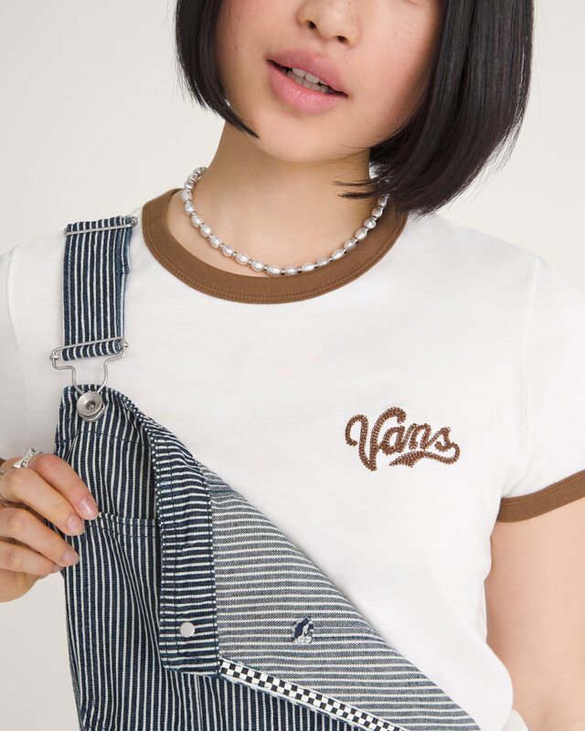 Camiseta Manga Curta Lefty Script Authentically Marshmallow