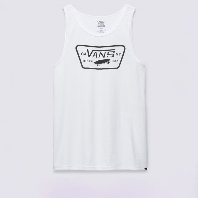 Regata Full Patch Tank White Black