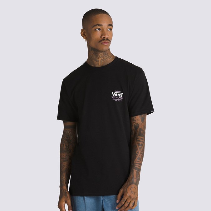 Camiseta Holder St Classic SS Black Lavender Mist