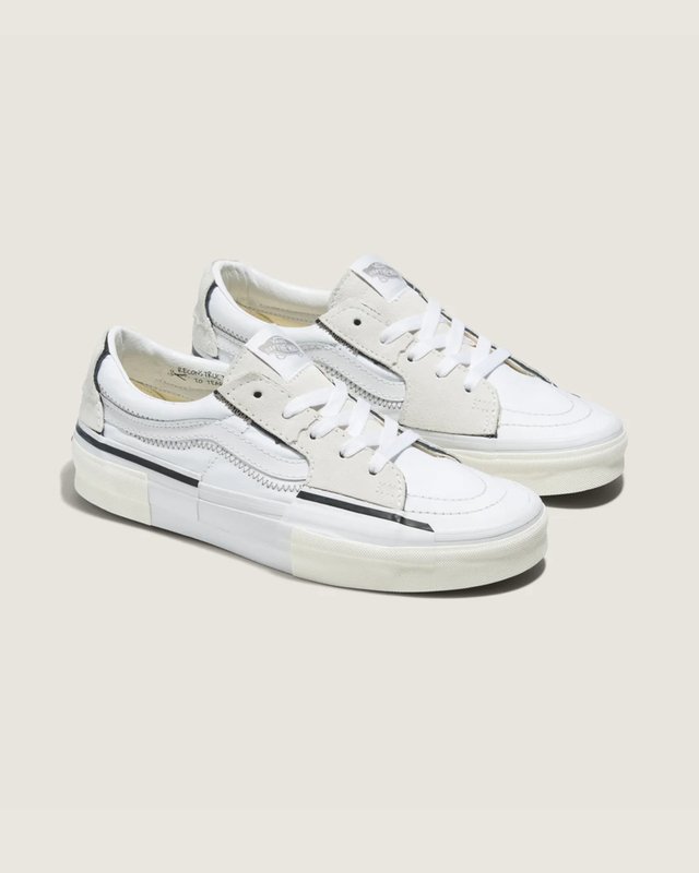 Tênis Sk8-Low Reconstruct True White