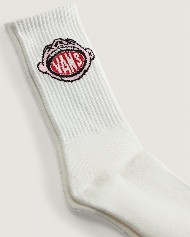 Meia Aldezo Crew White