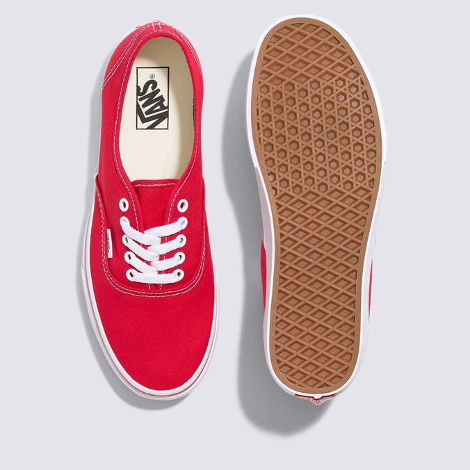 Tenis vans authentic feminino vermelho outlet