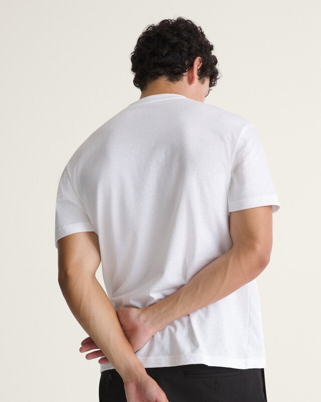 Camiseta Manga Curta Stretch Logo White