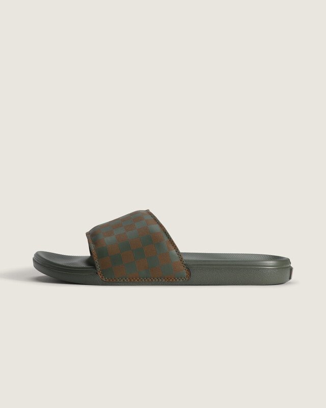 Chinelo La Costa Slide On  Obsidian Fern