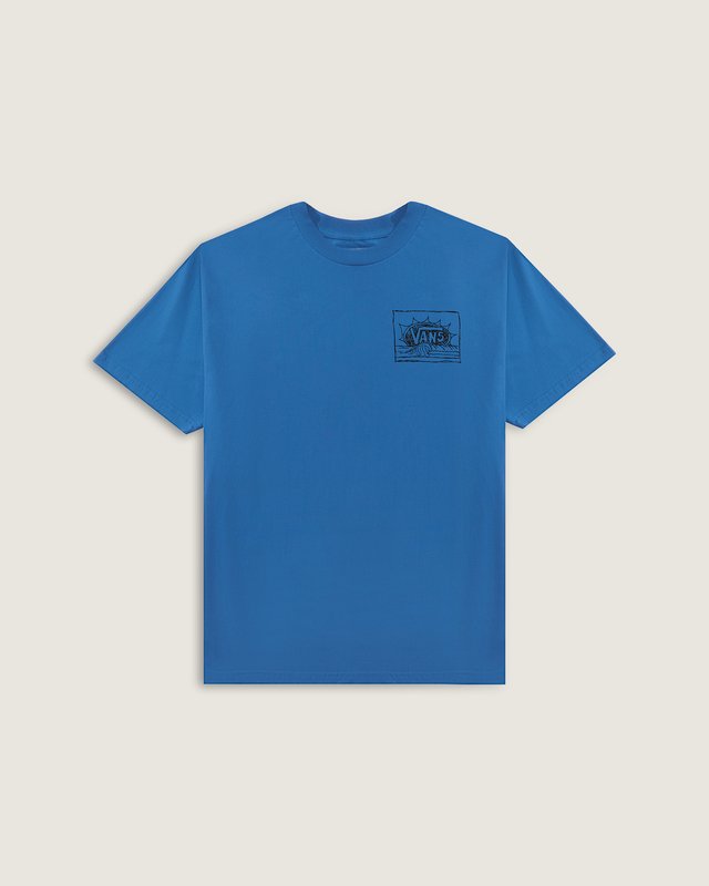 Camisa Manga Curta Bright Day Bright Azure