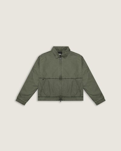 Jaqueta Lx Cotton Poplin Station Obsidian Fern | Vans