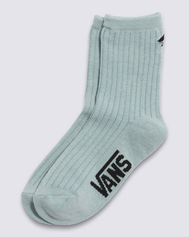 Meia Kick Knit Crew Gray Mist 36/9