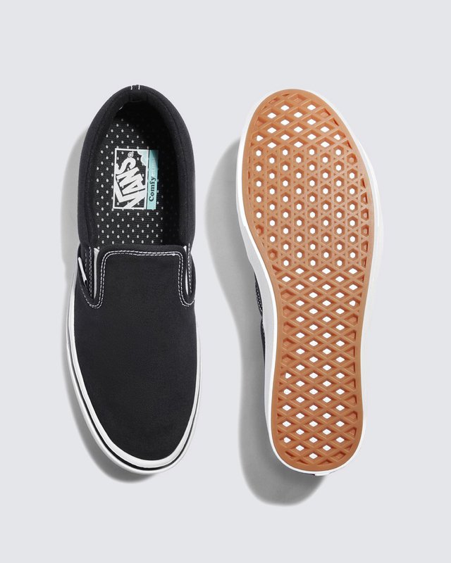 Tênis Slip-On Comfycush Black True White