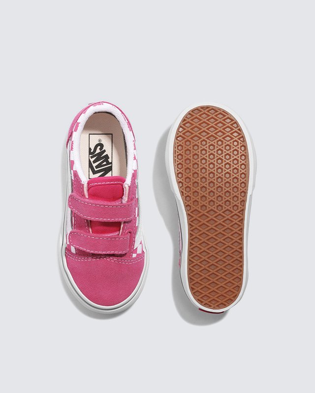 Tênis Old Skool Checkerboard Honeysuckle Infantil