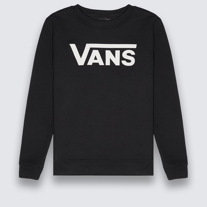 Moletom Classic V Crew Black