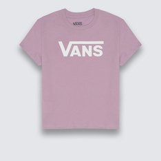 Clássico Vans é atemporal. Autenticidade “Off The Wall” na essência. Um visual tradicional que nunca sai de moda. A Camiseta Flying V SS Lavender Mist Infantil é icônica e não passa despercebida. De silhueta clássica com corte mais ajustado ao corpo, a camiseta infantil feminina de manga curta Vans é confeccionada em tecido 100% algodão. Com gola canelada, o modelo apresenta costuras aparentes em pespontos nas mangas e na barra, com etiqueta Vans aplicada na lateral. Apresenta estampa frontal icônica com assinatura Vans em “Drop V” centralizada na altura do peito, em silk à base d’água. Perfeita para todos os momentos das pequenas, a camiseta clássica é totalmente fácil de vestir, para que a única preocupação seja brincar e curtir em todas as aventuras!