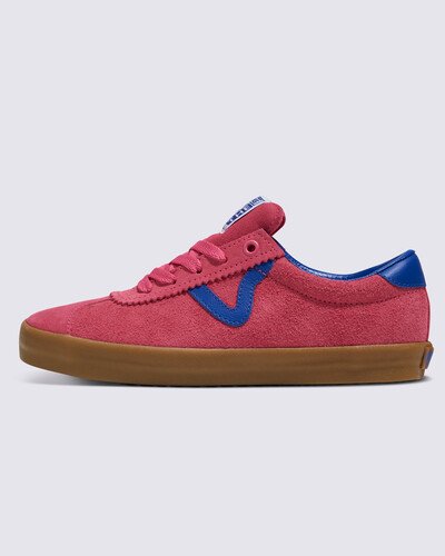 Um tênis aerodinâmico que mantém os anos 90 vivos. O Sport Low se inspira nos estilos retrô dos anos 90 da Vans para criar uma estética única e vintage. Desde a marcante sidestripe em forma de “V” até a etiqueta de logotipo tradicional, este tênis de cano baixo mantém a vibe vintage em alta.