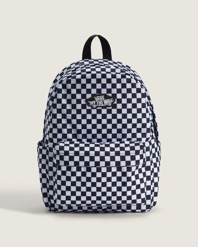 Mochila Old Skool Grom Black White Checkerboard