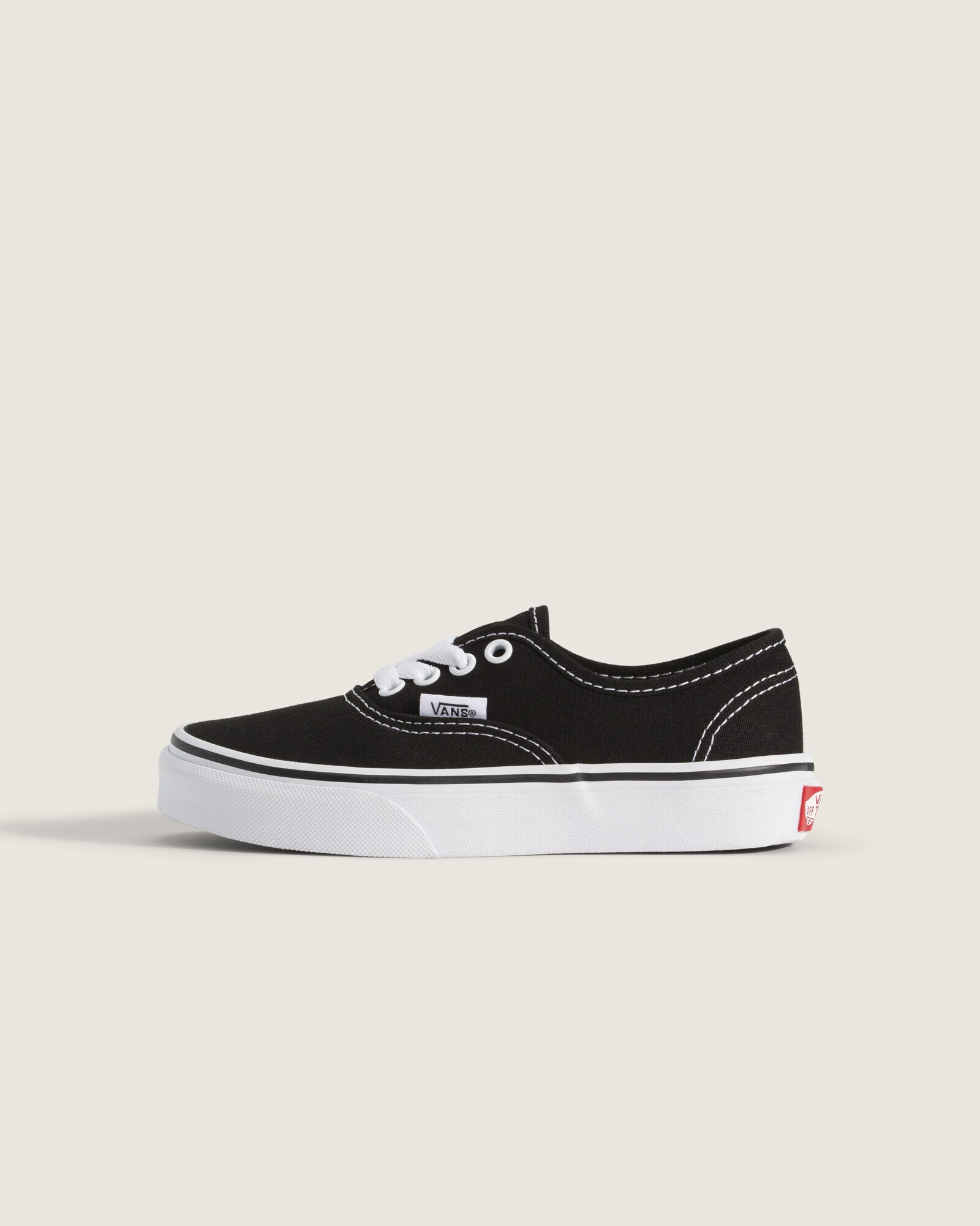 Tênis Authentic Infantil Black True White | Vans
