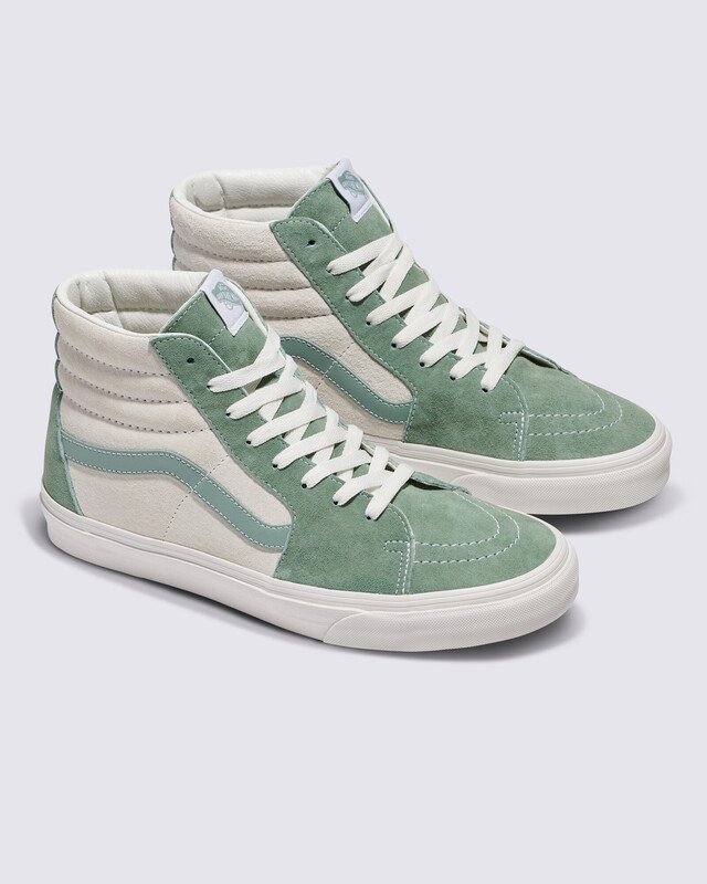 Tênis Sk8-Hi Pig Suede Iceberg Green