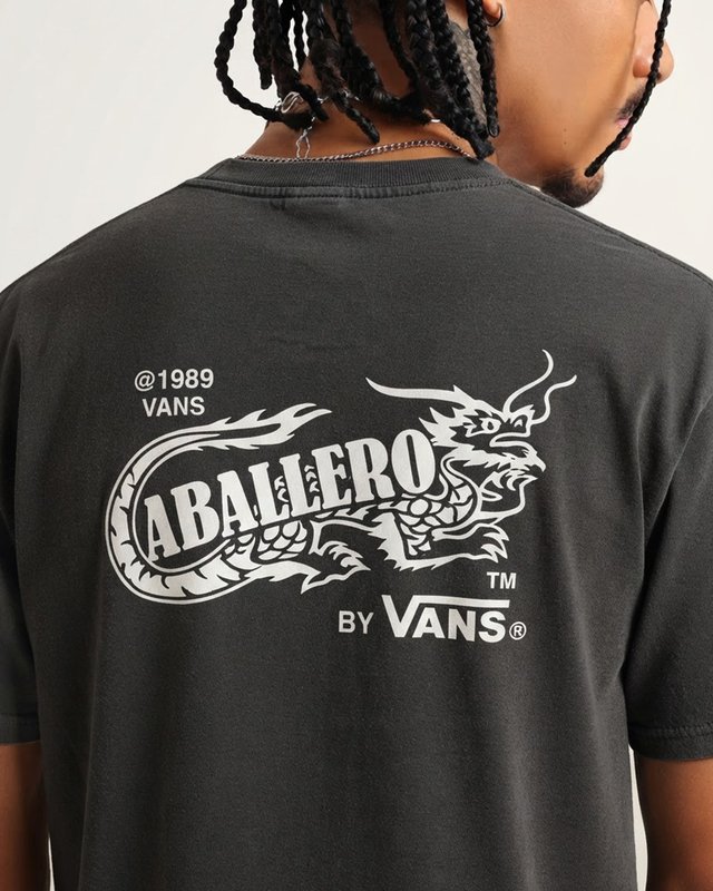 Camiseta Manga Curta Caballero Black
