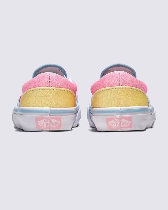 Tênis Slip-On Pastel Glitter Multi Infantil