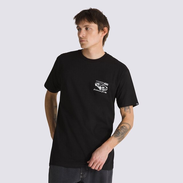 Camiseta Vans Motors Ss Warm Weather Black