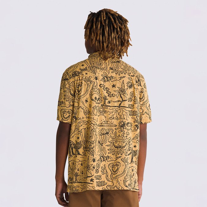 Camisa Elden Woven Seasonal Hero: Knu Skool Pig Suede Gum Antelope