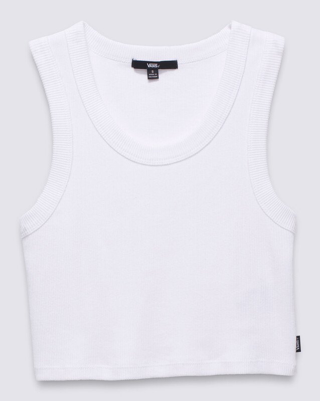 Regata Drew Rib White