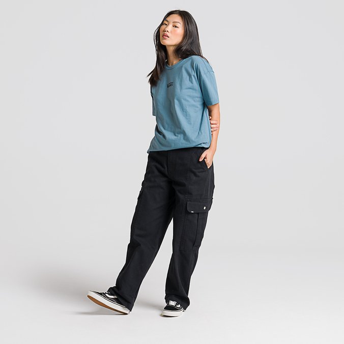 Camiseta Flying V Oversized SS Bluestone