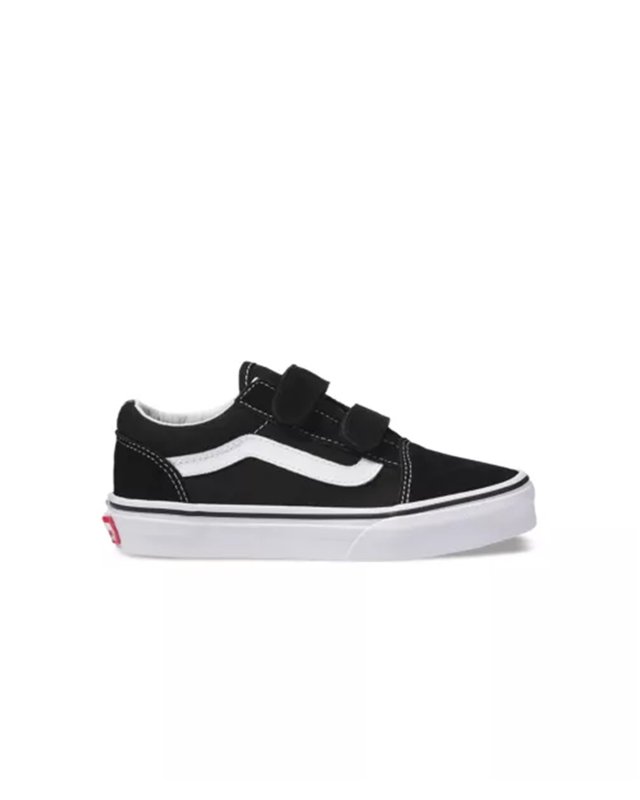 Tênis Old Skool V Infantil Black True White