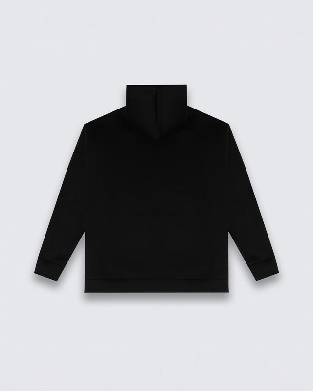 Moletom Classic V Oversized Hoodie SS Black