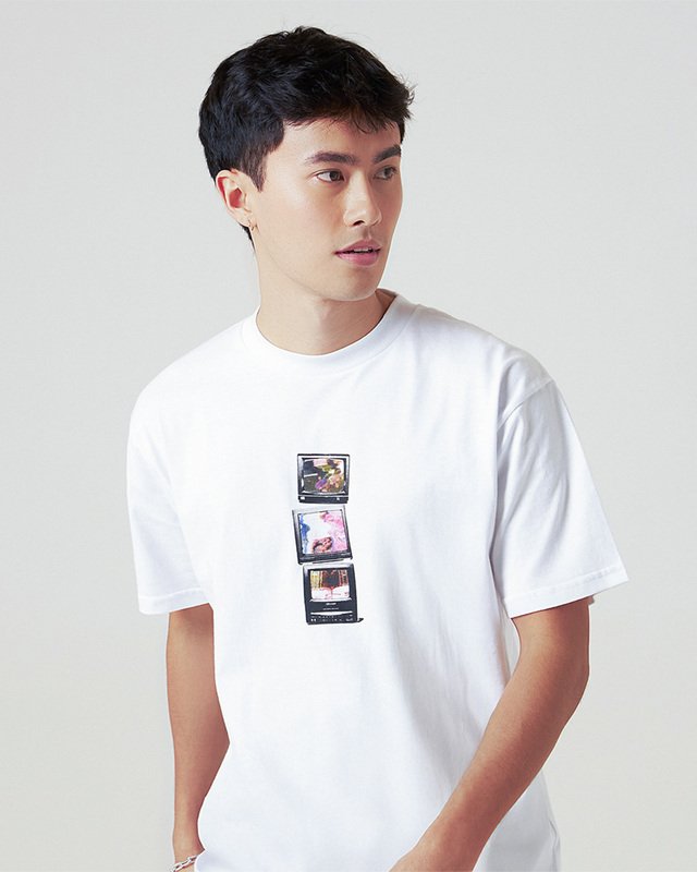 Camiseta Vee Tv Ss White