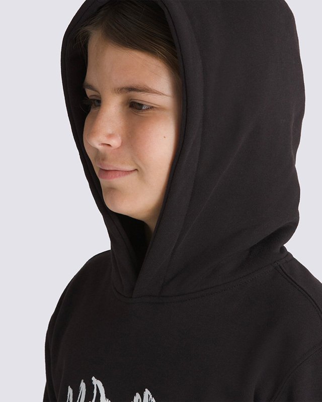 Moletom Burnout PO Black Infantil