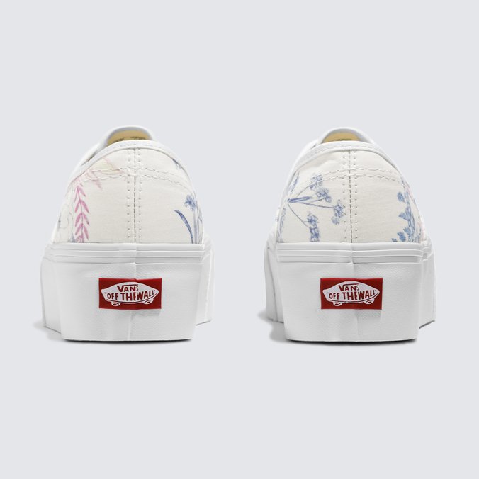 Tênis Authentic Stackform Whimsy Floral True White