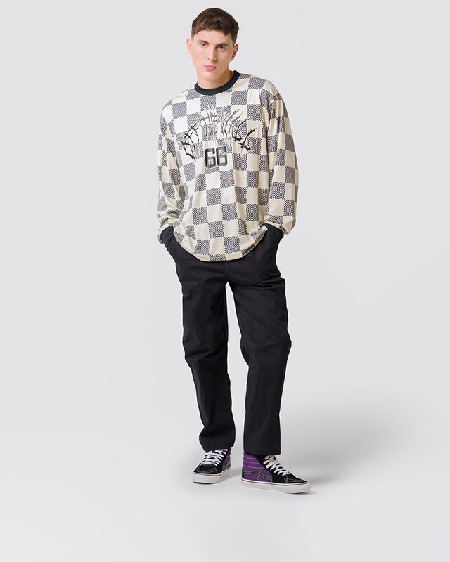 Camiseta Metal Arch Soccer Knit Ls Upland Lemon Icing