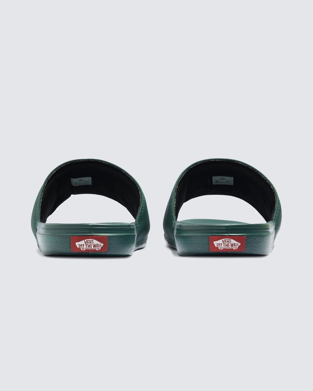 Chinelo Slide-On Dark Green
