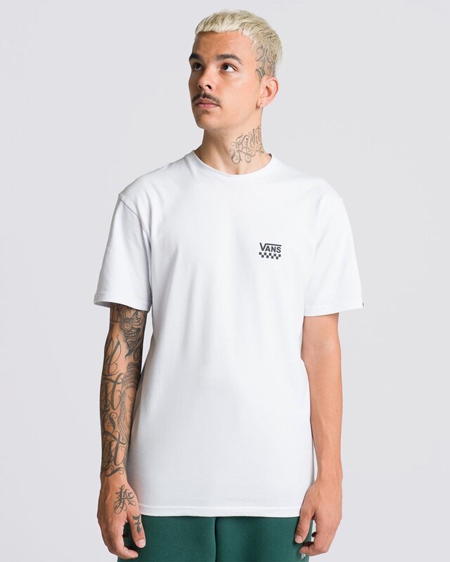 Camiseta Left Chest Logo Ii Ss White | Vans