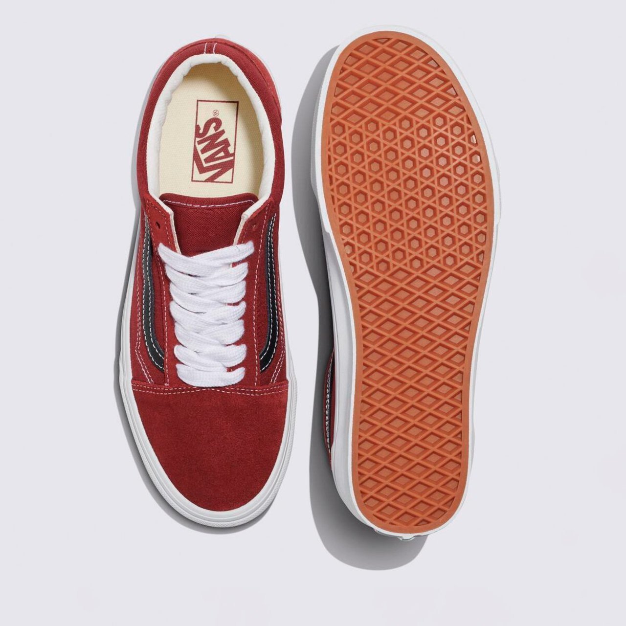 国内配送 VANS OLD SKOOL OVERSIZED LACE MADDER BROWN Tênis Old Skool Oversized Lace Madder Brown | Vans
