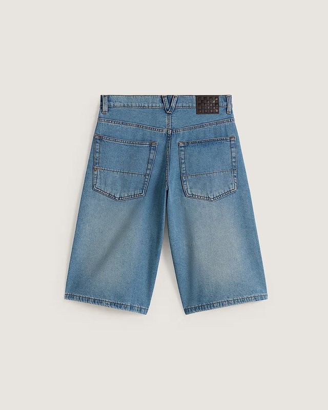 Short Check 5 Baggy Stonewash Blue | Vans