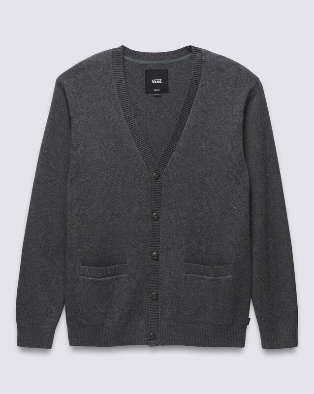 Casaco Emett Cardigan Asphalt Heather