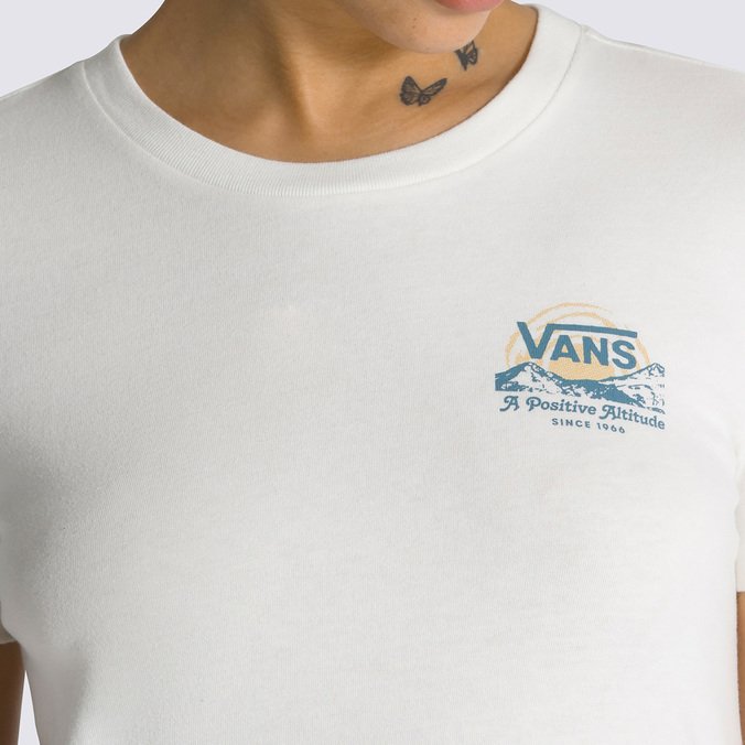 Camiseta Positive Altitude Crew Ss Marshmallow