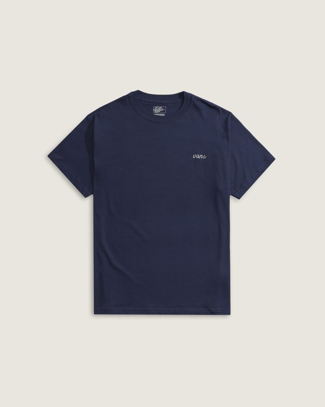Camiseta Manga Curta Scripted Dress Blues