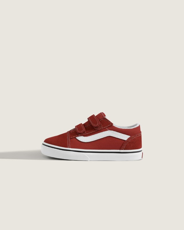 Tênis Old Skool V Racing Red True White Infantil