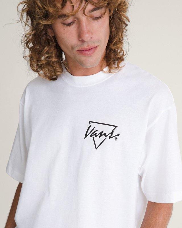 Camiseta Manga Curta Plam Drive White