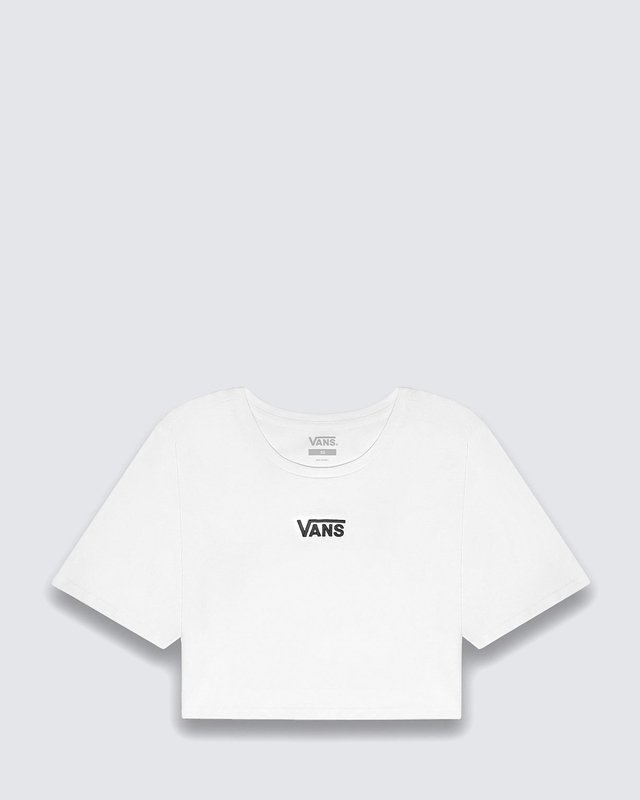 Camiseta Flying V Crew Crop Ii White