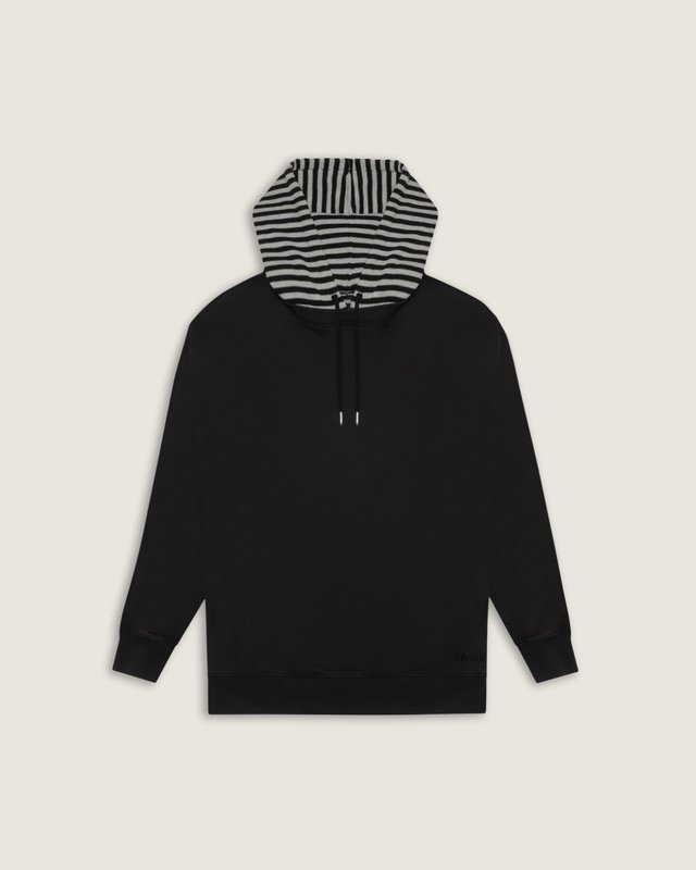 Moletom Effy Hooded Crew Black