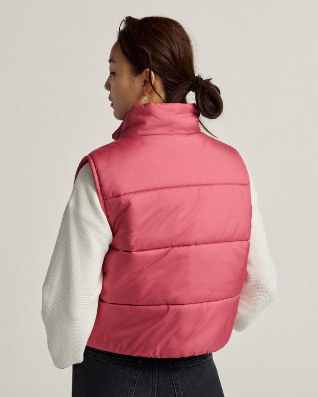 Colete Mte Hillgate Cropped Vest Mauvewood