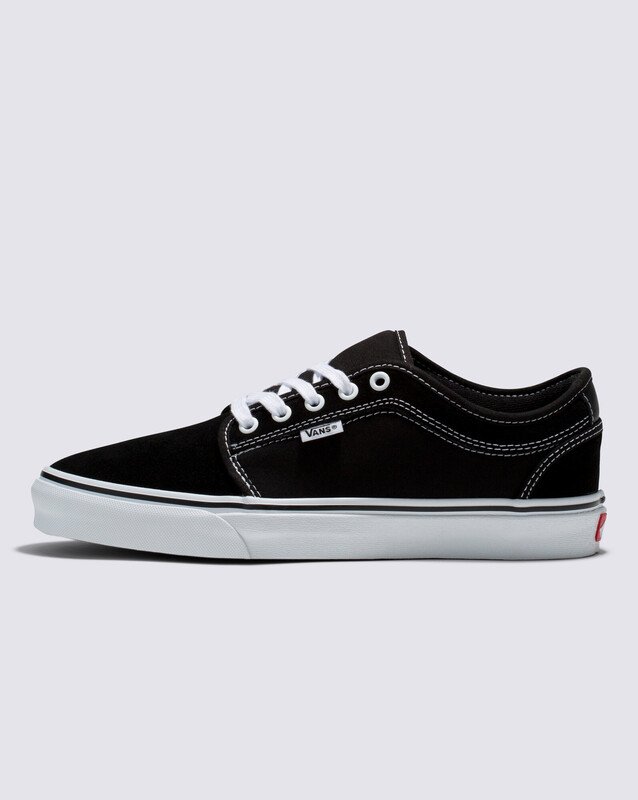 Tênis Skate Chukka Low Black White