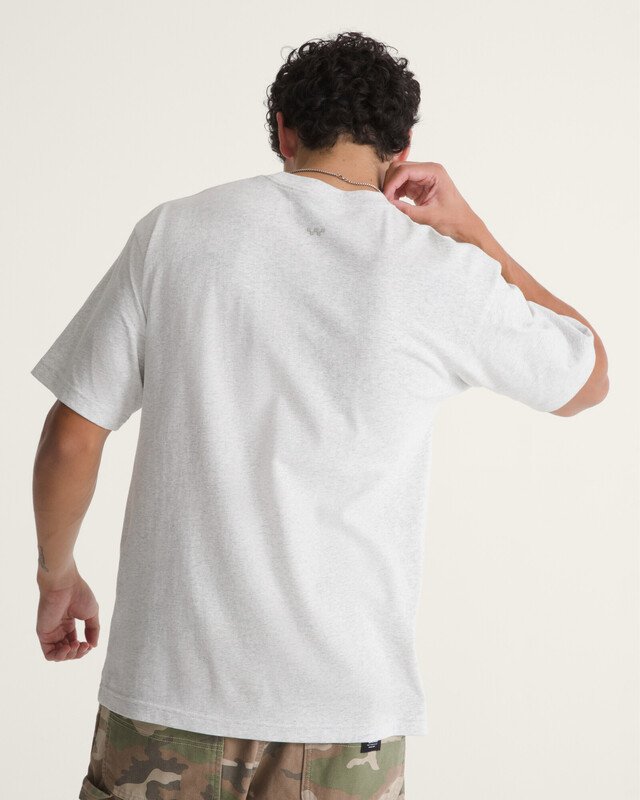 Camiseta Manga Curta Loose Fit Premium  Ash Heather
