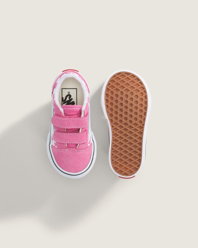 Tênis Old Skool V Color Theory Checkerboard Pink Fizz Infantil