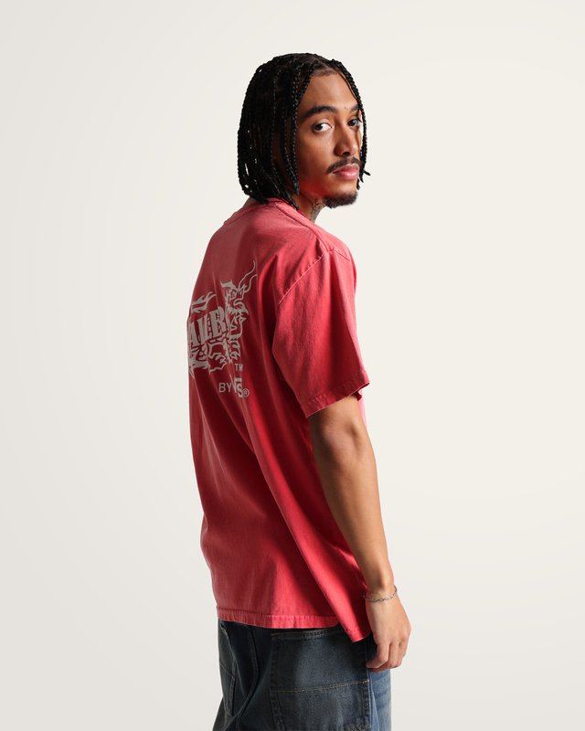 Camiseta Manga Curta Caballero Racing Red